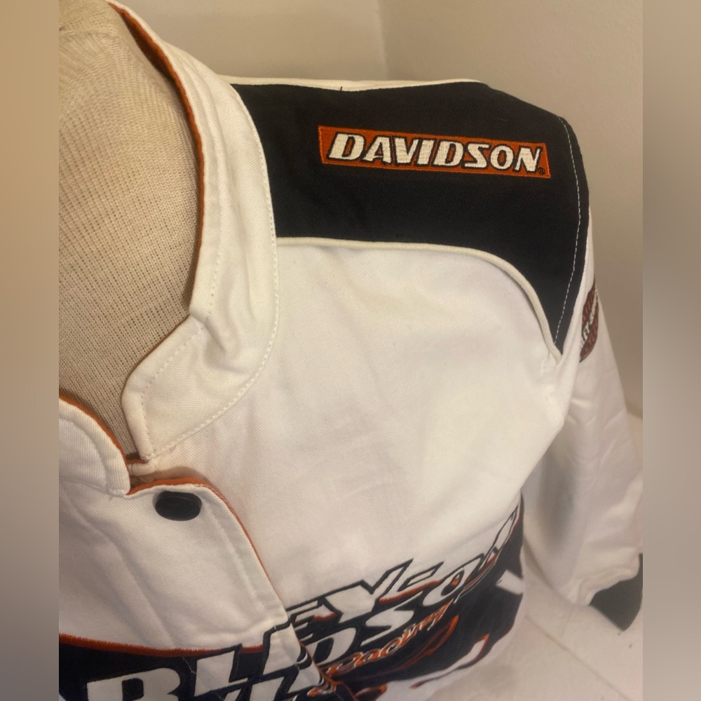 Harley Davidson Ladies 1W Racing Edition Screaming Eagle Jacket RARE RARE RARE! - Picture 8 of 14